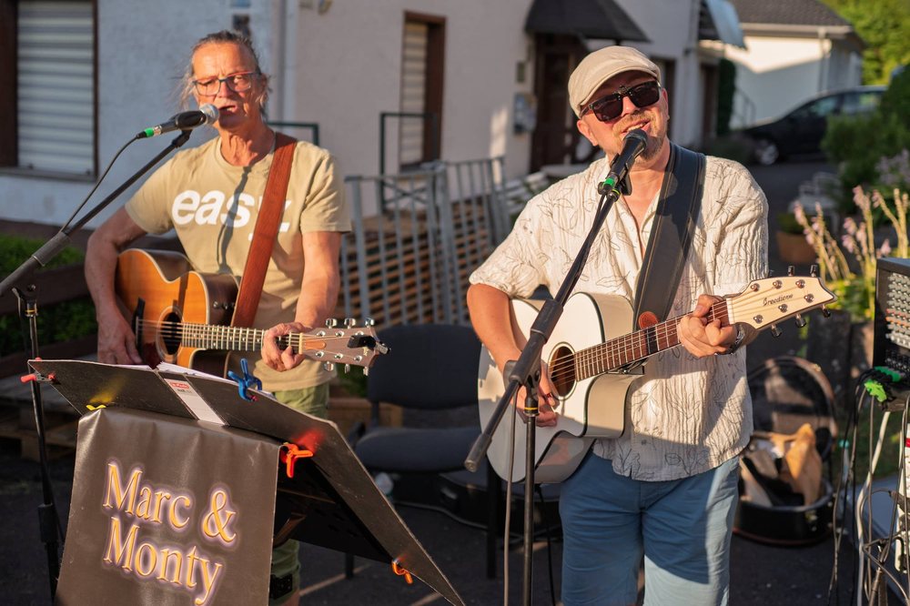 Livemusik am Abend