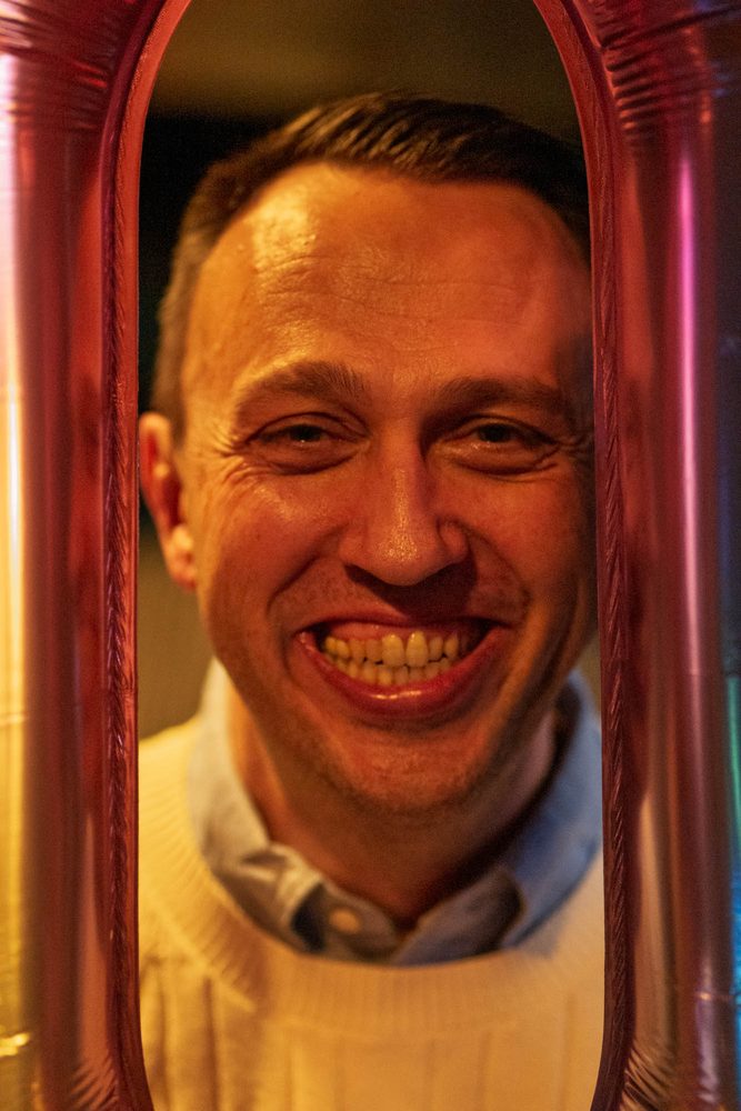 Das Geburtstagskind im Ballonspiegel