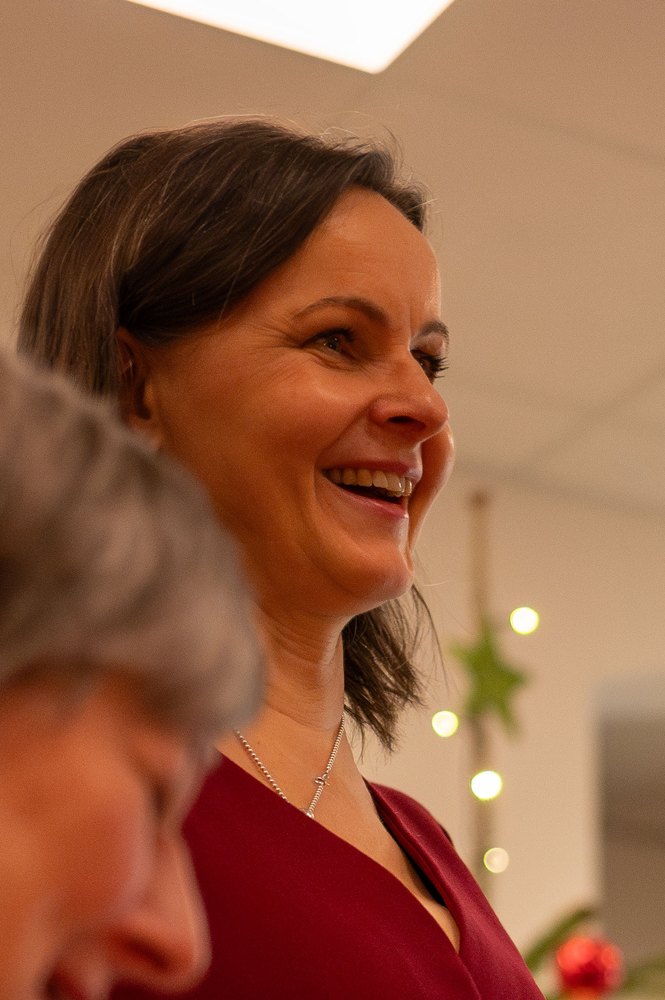 Herzliches Lachen